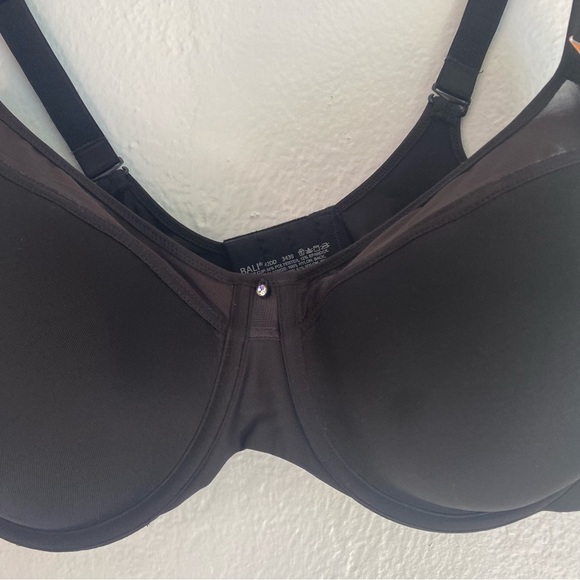 Bali Black Seamless Underwire Bra with Adjustable Straps - Picture 2 of 7
